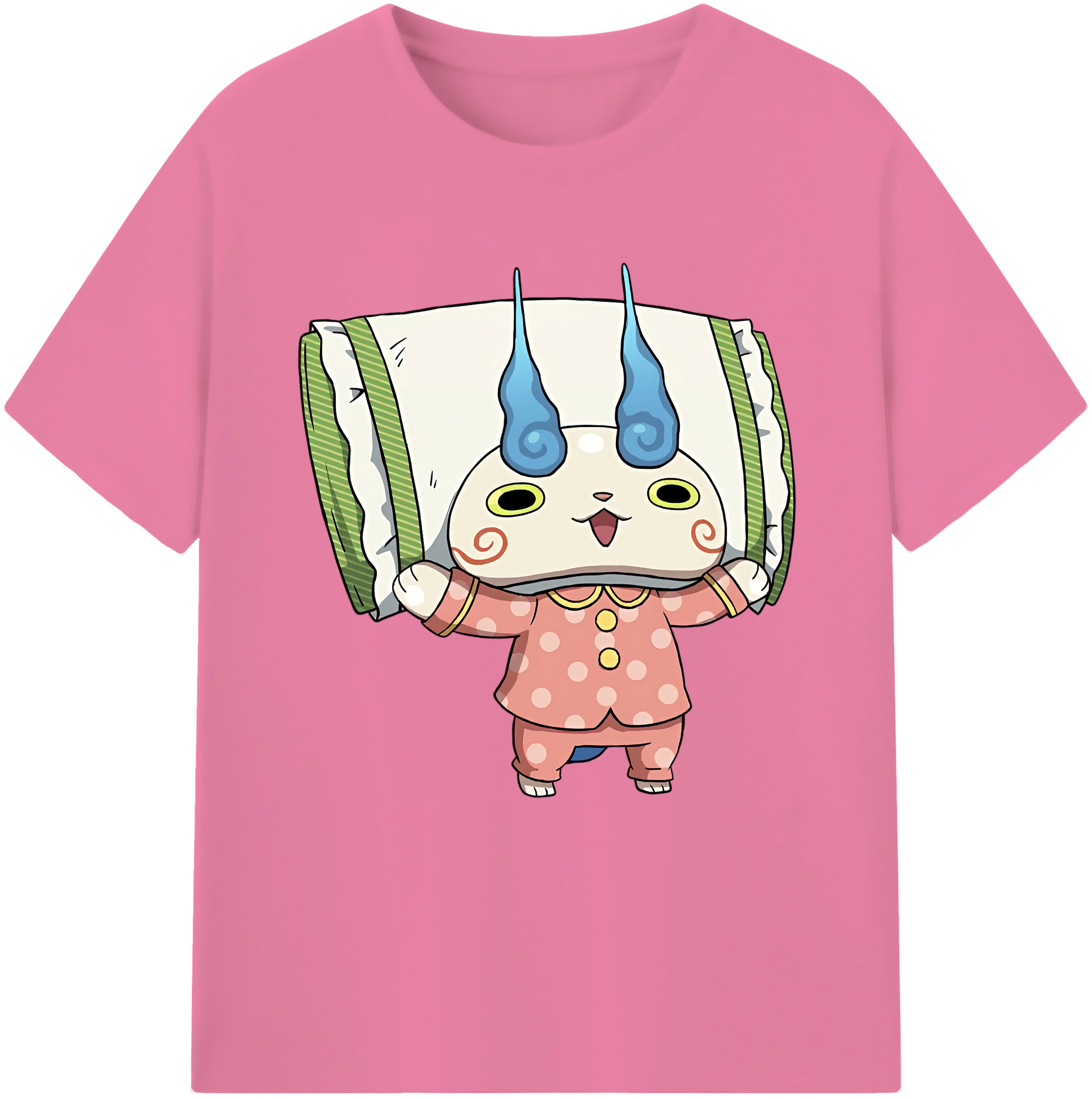 （画像用） 妖怪ウォッチ Yo-kai Watch 綿100％半袖Tシャツ（フロントプリント）